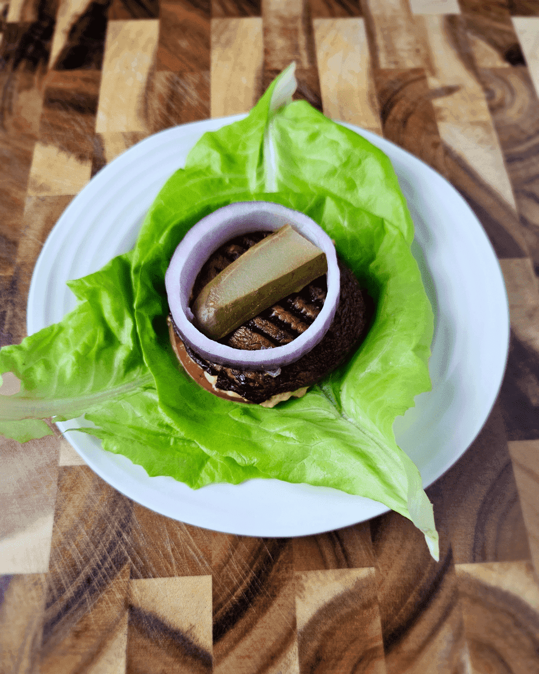 Hamburguesa Vegetariana Portobello