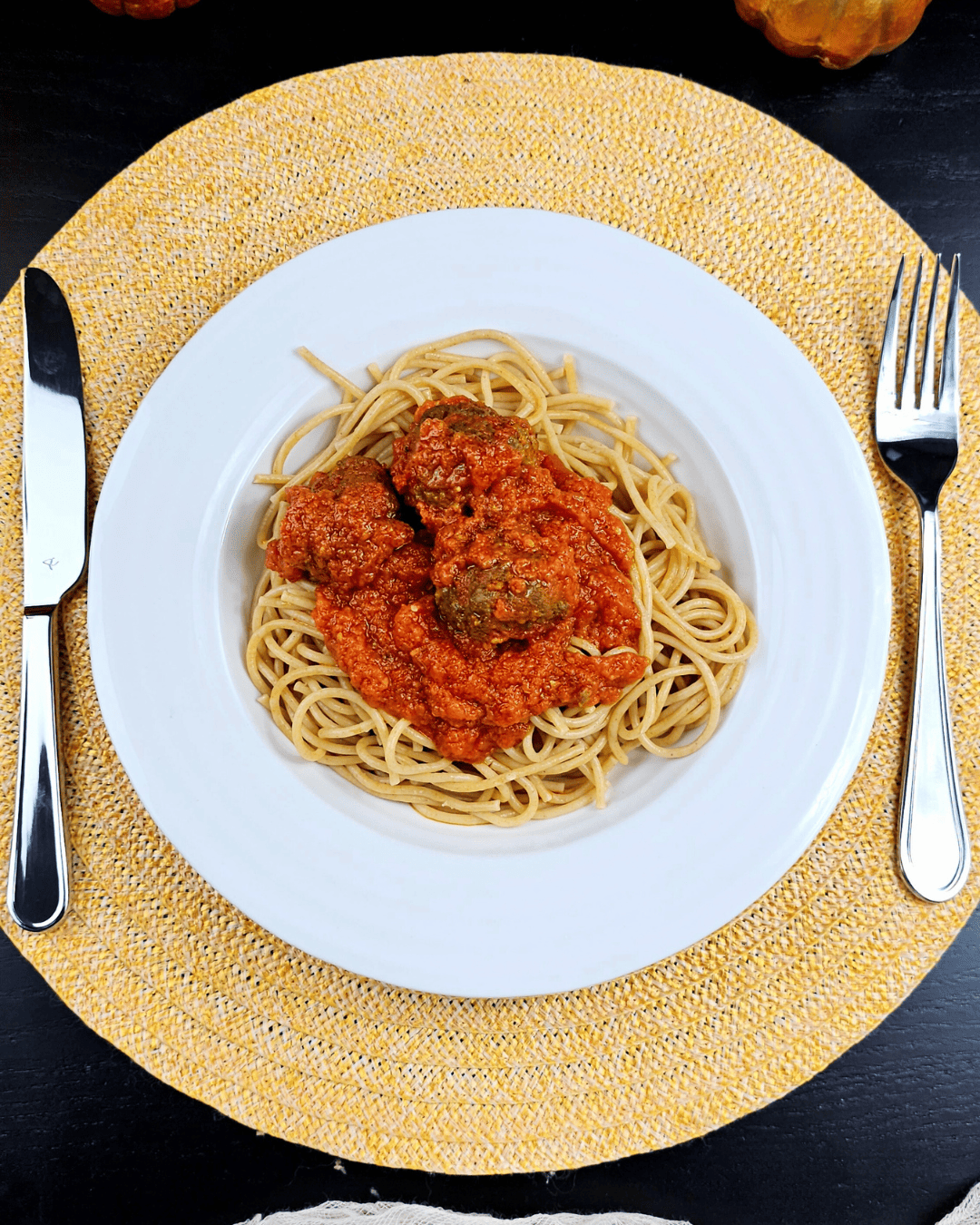 Whole Wheat Spaghetti Meatballs