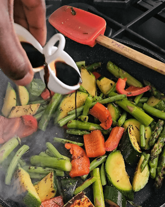Penja Pepper Grilled Vegetables
