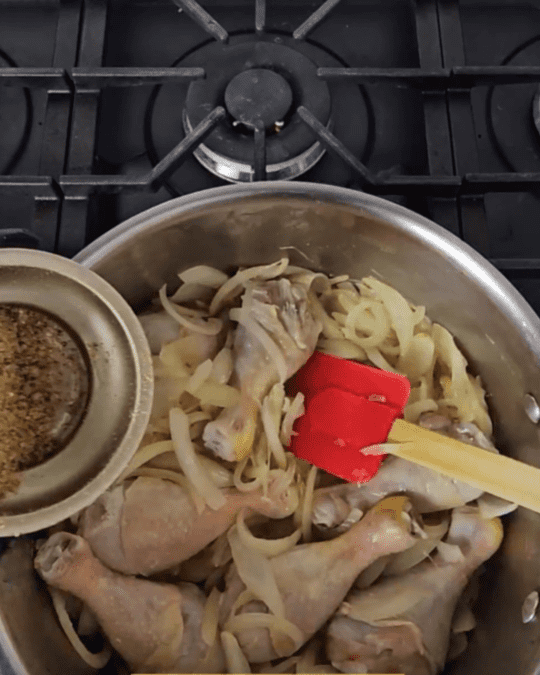 Mustard Chicken Drumstick Stew