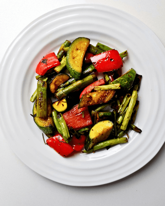 Penja Pepper Grilled Vegetables