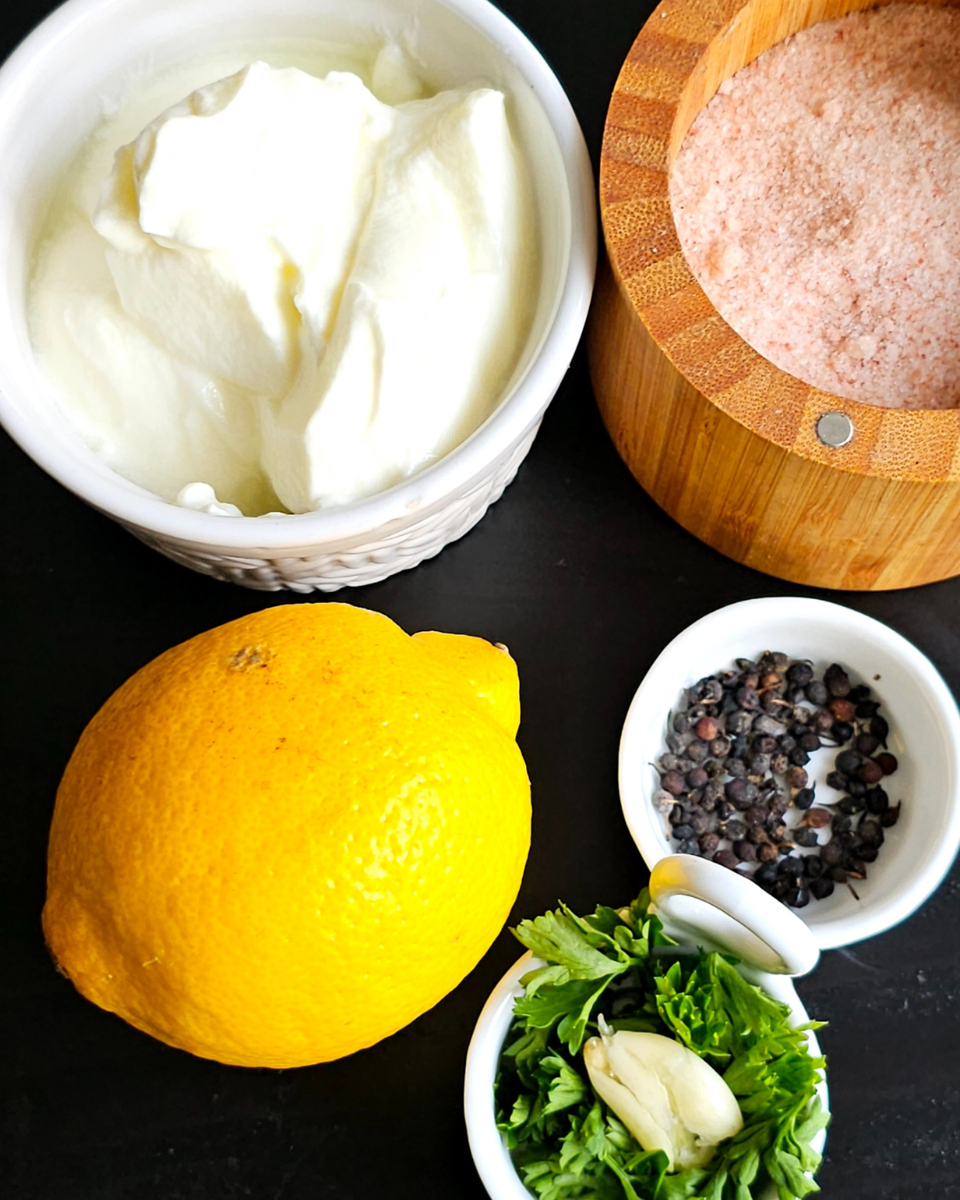 Dip de yogur con pimienta Likouala