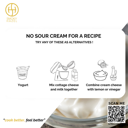 No Sour Cream for a Recipe